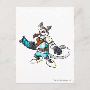 Cartão Postal Bori Terror Mountain Player