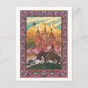 Cartão Postal Boris Zvorykin - Maria Morenva