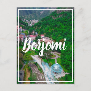 Cartão Postal Borjomi Hot Primaveras Resort Georgia Caucuses