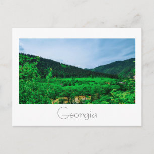 Cartão Postal Borjomi Hot Primaveras Resort Georgia Caucuses