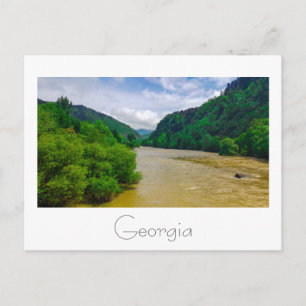 Cartão Postal Borjomi Hot Primaveras Resort Georgia Caucuses