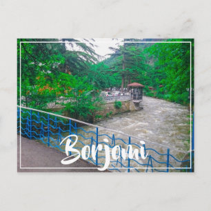 Cartão Postal Borjomi Hot Primaveras Resort Georgia Caucuses
