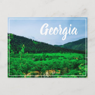 Cartão Postal Borjomi Hot Primaveras Resort Georgia Caucuses