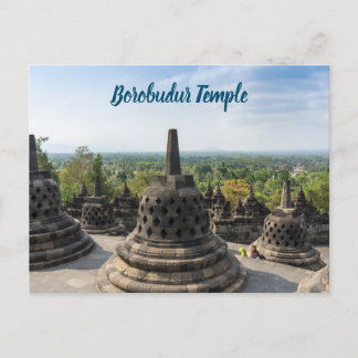 Cartão Postal Borobudur Temple