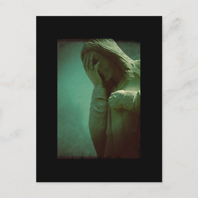 Cartão Postal Borrando Jesus Cartaz de Oklahoma City (Frente)