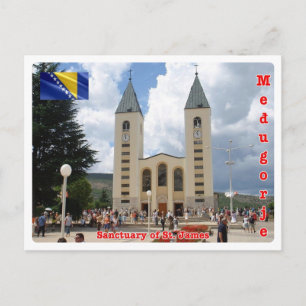 Cartão Postal Bósnia-Herzegovina - Međugorje -