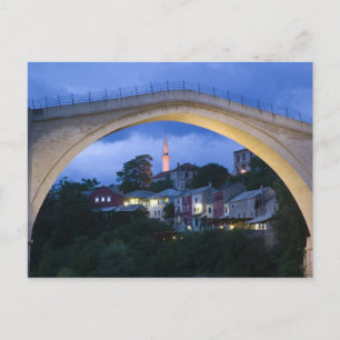 Cartão Postal Bósnia-Herzegovina - Mostar. A Antiga Ponte 2