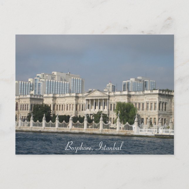 Cartão Postal Bosphore, Istambul (Frente)