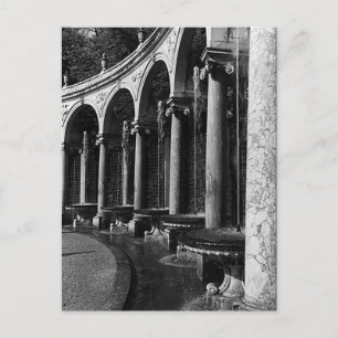 Cartão Postal Bosque da Colunata do palácio de Versalhes França