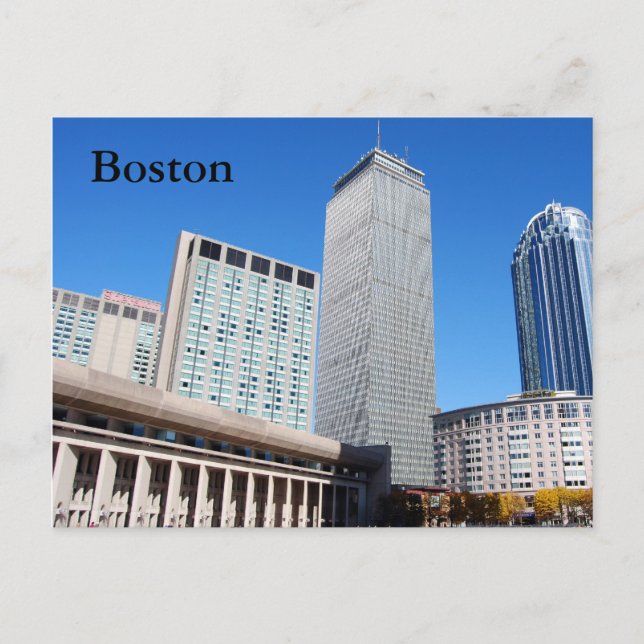 Cartão Postal Boston (Frente)