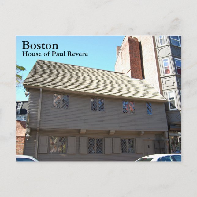 Cartão Postal Boston (Frente)