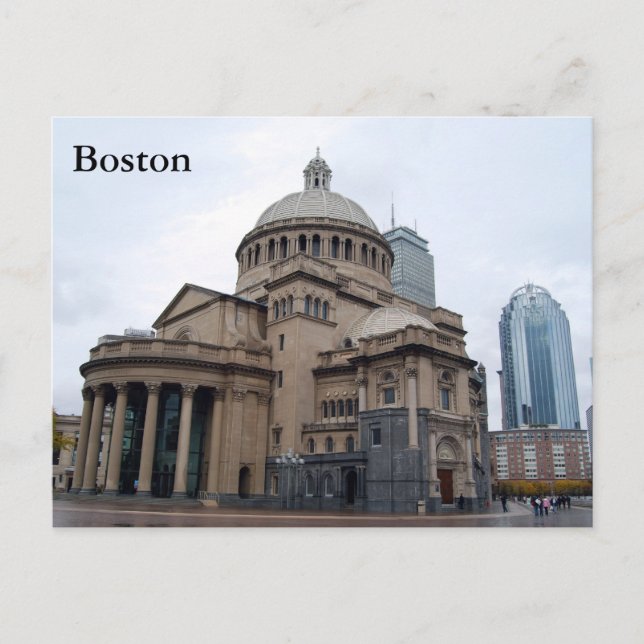 Cartão Postal Boston (Frente)