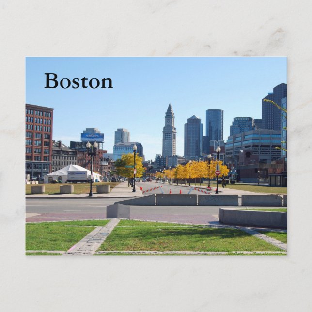 Cartão Postal Boston (Frente)