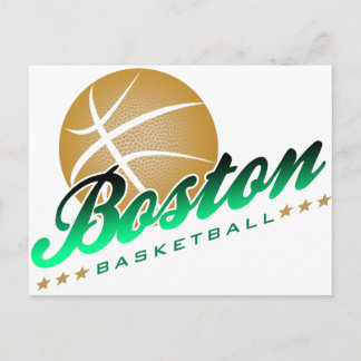 Cartão Postal Boston Basquetebol