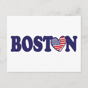 Cartão Postal Boston EUA