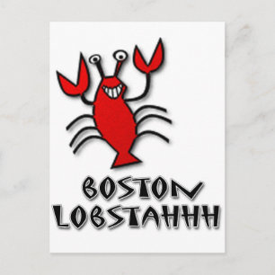 Cartão Postal Boston Lobstahh