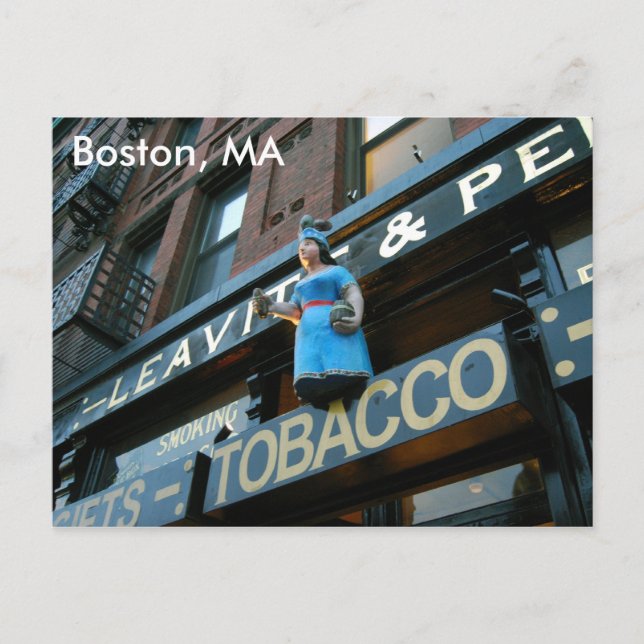 Cartão Postal Boston, MÃES (Frente)