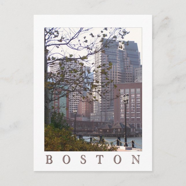 Cartão Postal Boston, MÃES (Frente)