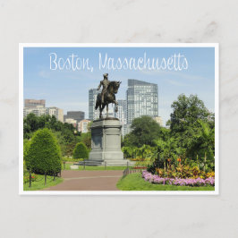 Cartão Postal Boston Massachusetts Skyline - EUA