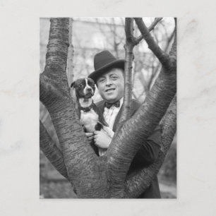 Cartão Postal Boston Terrier, 1920