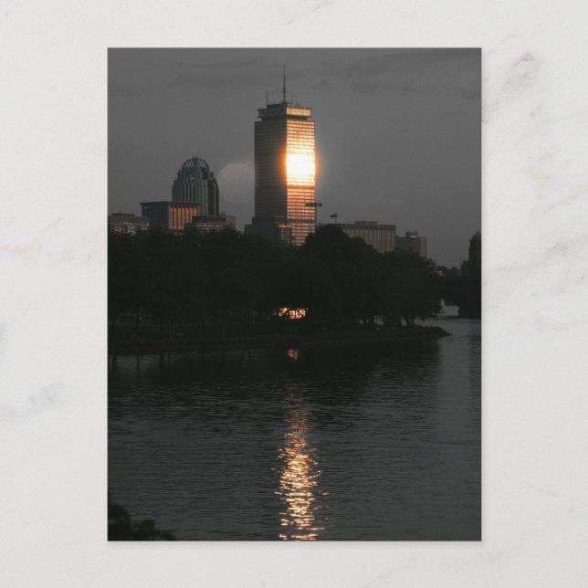 Cartão Postal Boston - Torre Prudencial (Frente)