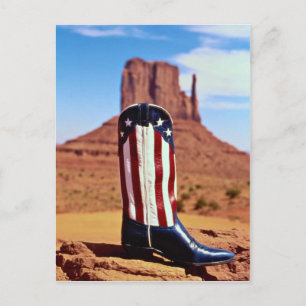 Cartão Postal Bota solitária, Monument Valley, Arizona, EUA