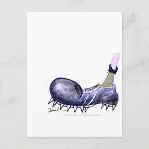 Cartão Postal bota velha, tony fernandes