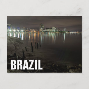 Cartão Postal Botafogo Bay Night