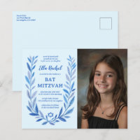 Botânica Watercolor PERSONALIZADA PHOTO Bat Bar Mi