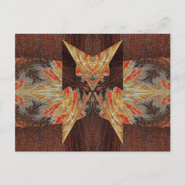 CARTÃO POSTAL BOTÃO ESTRANHO 12 (Frente)