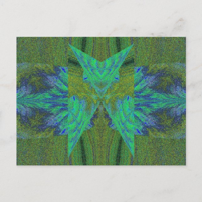 CARTÃO POSTAL BOTÃO ESTRANHO 4 (Frente)