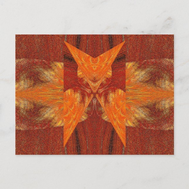 CARTÃO POSTAL BOTÃO ESTRANHO 5 (Frente)