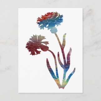 Cartão Postal Botão solteiro