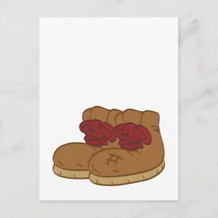 Cartão Postal Botas de caminhada