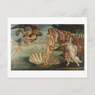 Cartão Postal Botticelli, Nascimento de Vênus