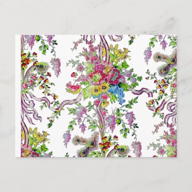 Cartão Postal Boudoir de Marie Antoinette (Frente)