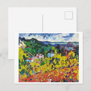 Cartão Postal Bougival   Maurice de Vlaminck  