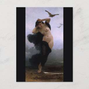 Cartão Postal Bouguereau La Nuit