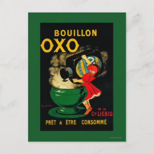 Cartão Postal Bouillon OXO Vintage PoseterEurope