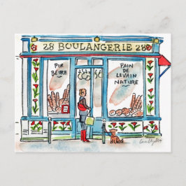 Cartão Postal BOULANGERIE 28 Paris