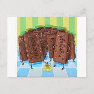 Cartão Postal Bourbon Cream Tea