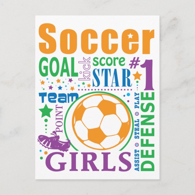 Cartão Postal Bourne Soccer (Frente)