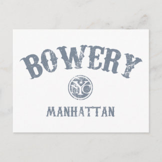 Cartão Postal Bowery