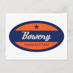 Cartão Postal Bowery