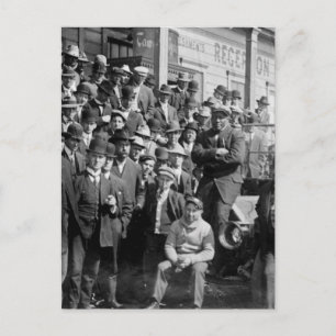 Cartão Postal Boxeador Jack Johnson e treinadores, início dos an