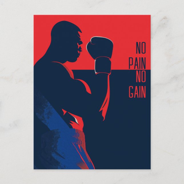 Cartão Postal Boxer (Frente)