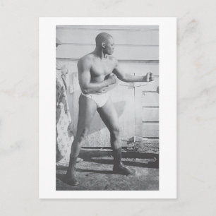 Cartão Postal Boxer Sam Langford