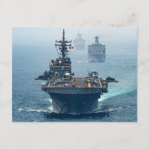 Cartão Postal Boxer USS (LHD-4)