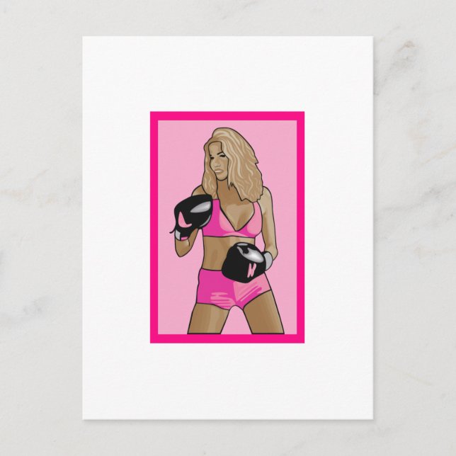 Cartão Postal Boxing (Frente)