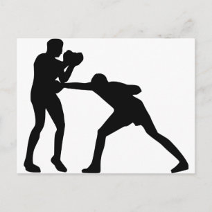 Cartão Postal Boxing